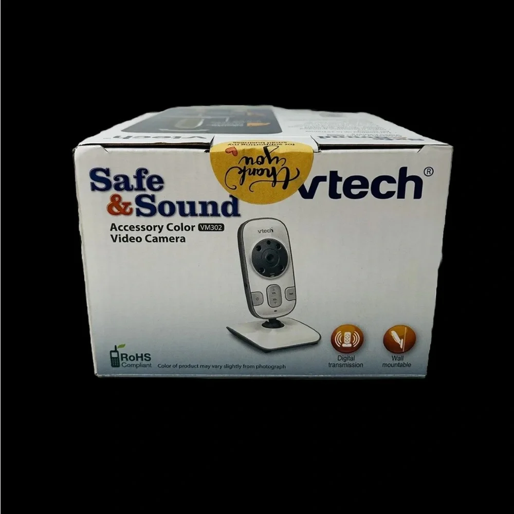 **BABY** Vtech Accessory-Color Video Camera-VM302-Baby Monitor-Safe Sound-NIB. - Picture 5 of 6